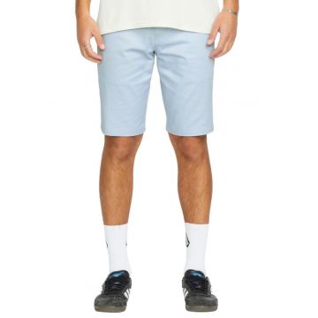 Pantaloni scurti chino din amestec de bumbac cu buzunare cu refilet