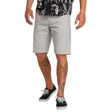 Pantaloni scurti chino din bumbac cu model uni