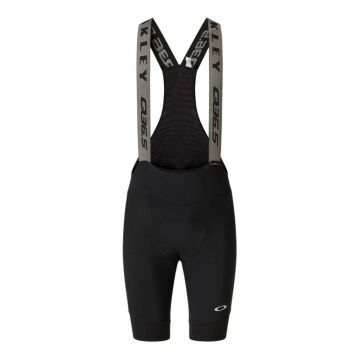 Pantaloni scurti cu bretele ciclism barbati  Q36.5 Grid Skin - Negru