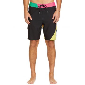 Pantaloni scurti de baie cu model colorblock