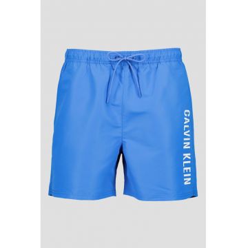 Pantaloni scurti de baie cu model logo - Albastru electric