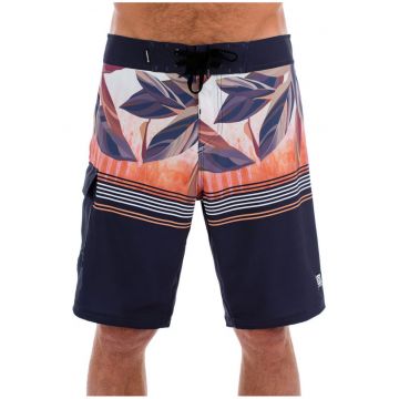 Pantaloni scurti de baie cu model tropical