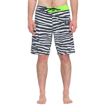 Pantaloni scurti de baie cu model zebra
