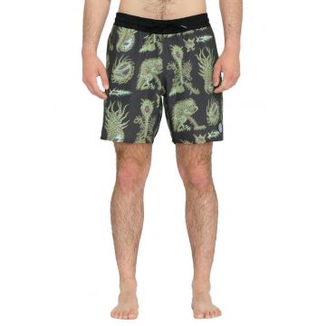 Pantaloni scurti de baie din amestec de bumbac