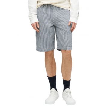 Pantaloni scurti din bumbac cu croiala conica