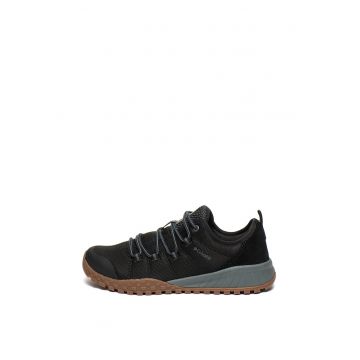 Pantofi sport cu detalii din piele intoarsa Fairbanks - Negru/Gri inchis