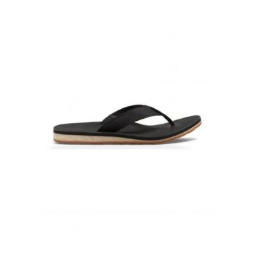 Slapi  Classic Flip Premium Leather - Negru