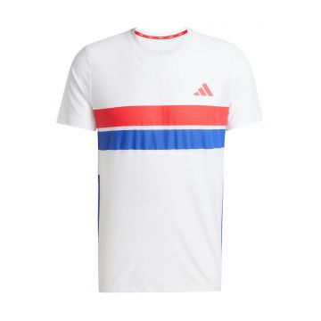 Tricou alergare barbati  Adizero R SS 2025 - Alb