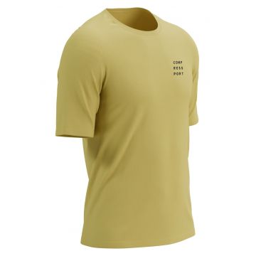 Tricou alergare barbati  Podium FW 2025 - Galben
