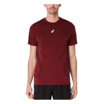 Tricou alergare barbati  Road Seamless FW 2025 - Visiniu