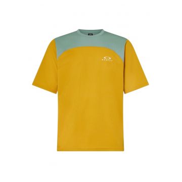 Tricou barbati  FREE RIDE SS 2025 - Galben inchis