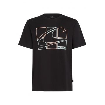 Tricou barbati  Gradient SS 2025 - Negru