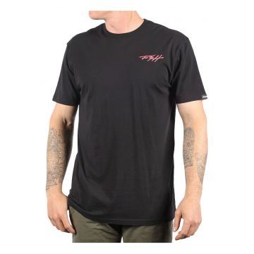 Tricou din bumbac cu model grafic pe spate