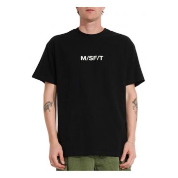 Tricou regular fit cu imprimeu text pe piept