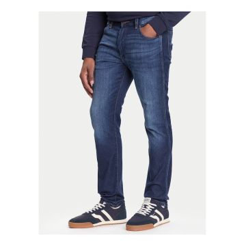 Blugi barbati  bumbac slim fit - Albastru