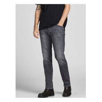 Blugi slim fit cu talie joasa