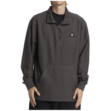 Bluza de trening lejera cu fermoar la guler -