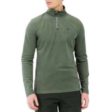 Bluza sport cu fenta cu fermoar