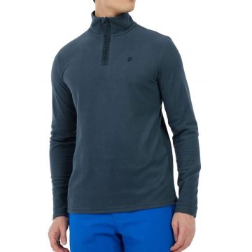 Bluza sport din fleecd cu fenta cu fermoar