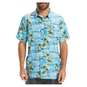 Camasa cu model tropical Safe Paradise