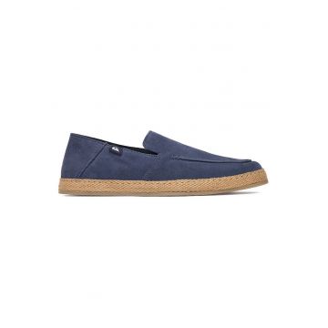 Mocasini barbati  piele intoarsa - casual - bleumarin
