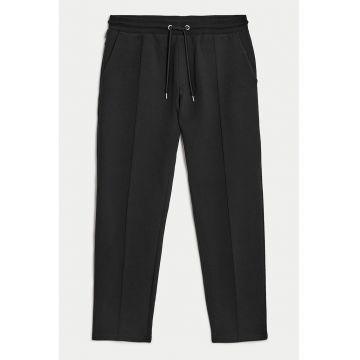 Pantaloni de trening cu snur - Negru