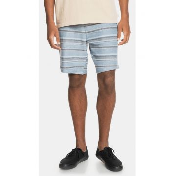 Pantaloni de trening scurti in dungi -