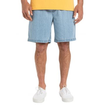 Pantaloni scurți din denim - Albastru deschis