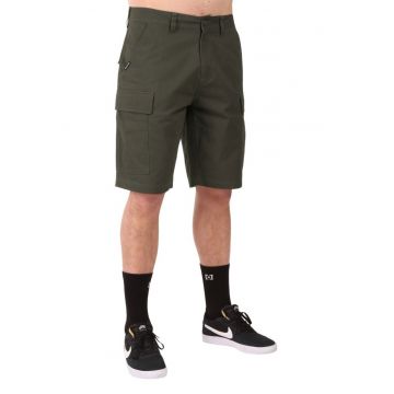 Pantaloni scurti cargo cu talie medie