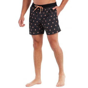 Pantaloni scurti de baie cu imprimeu tropical