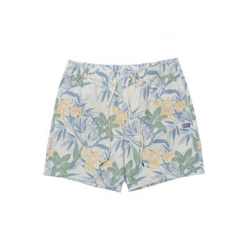 Pantaloni scurti de baie cu print floral -