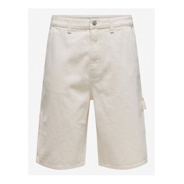 Pantaloni scurti din cu buzunare