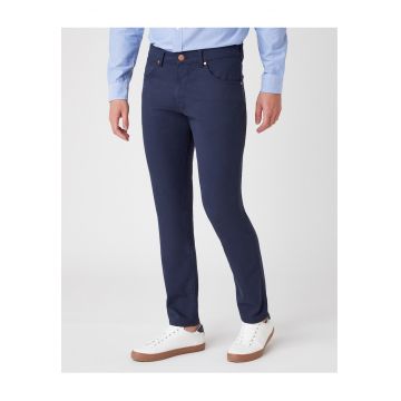 Pantaloni slim fit din amestec de bumbac -