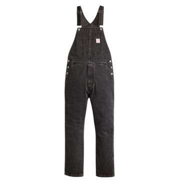 Salopeta din denim cu croiala lejera