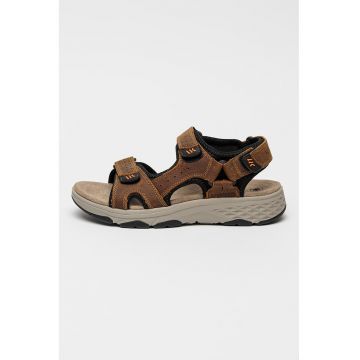 Sandale cu inchidere velcro Maui - Maro