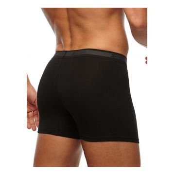 Set 2 perechi boxeri clasici bumbac  2384 0002 - Negru