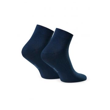 Sosete bumbac subtiri peste glezna  S010 - Visiniu