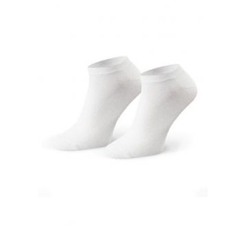 Sosete scurte bumbac  S045 - Alb