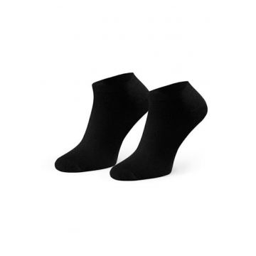 Sosete scurte din bambus  S094 - Negru