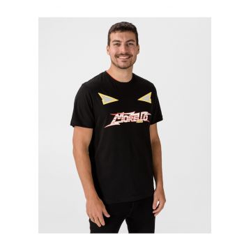 Tricou cu logo din bumbac -