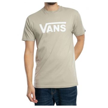 Tricou de bumbac cu decolteu rotund si maneci scurte