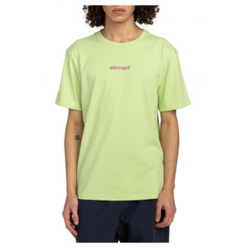 Tricou din bumbac organic cu logo supradimensionat pe spate