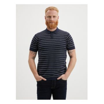 Tricou polo cu dungi