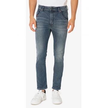 Blugi crop cu croiala slim fit Krooley-T -