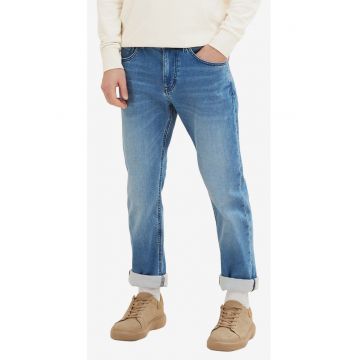 Blugi prespalati cu croiala slim fit