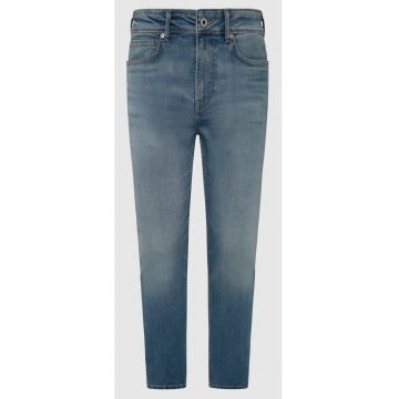 Blugi skinny cu talie inalta