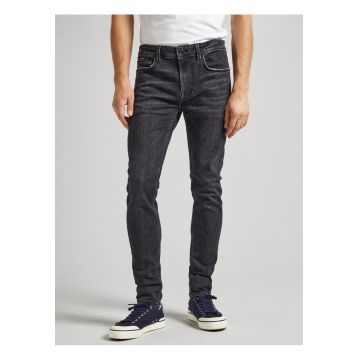 Blugi slim fit cu talie medie -
