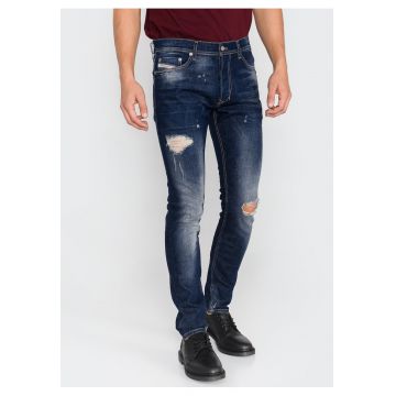 Blugi slim fit rupti Tepphar -
