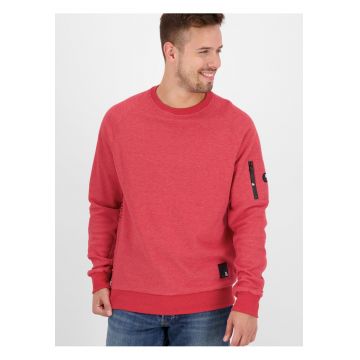 Bluzon din amestec de bumbac cu maneci raglan -
