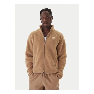 Hanorac Barbatesc -  Bej - material reciclat - maneci lungi - fermoar -